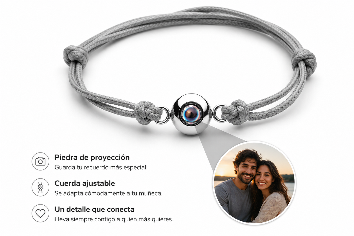 Pulsera con foto personalizada